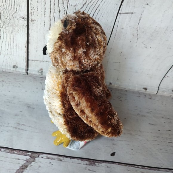 Aurora Osmond Great Horned Owl Plush Stuffed Animal Toy 7" - Picture 5 of 10
